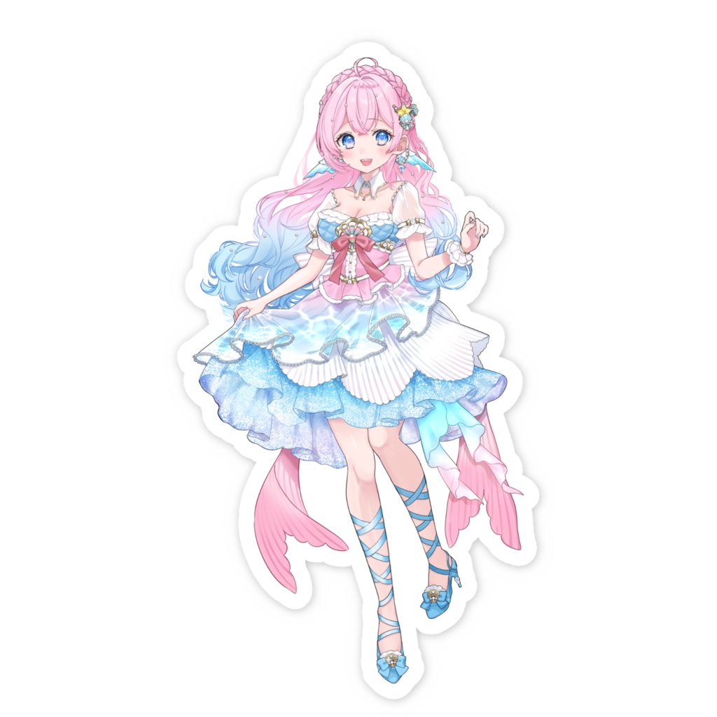 七海りんか ノーマル スマホステッカー