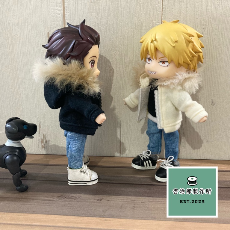 ふわふわファー付きパーカー