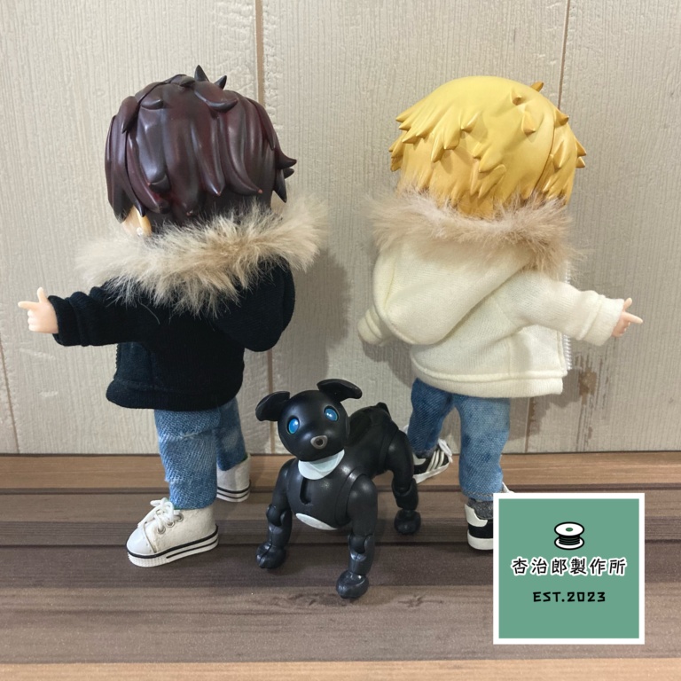 ふわふわファー付きパーカー