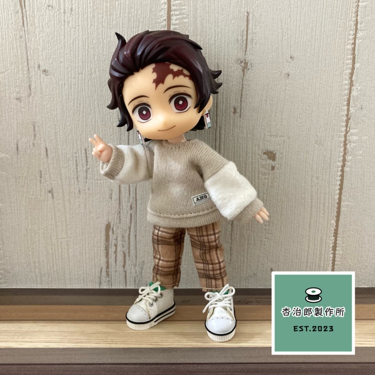 モフ袖トレーナー