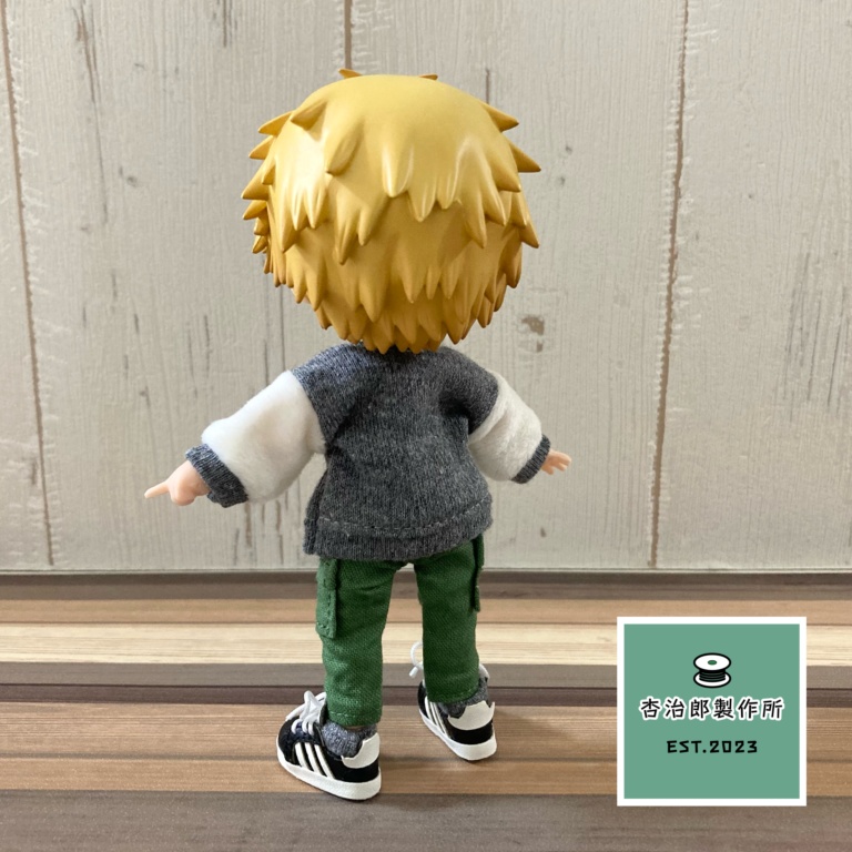 モフ袖トレーナー