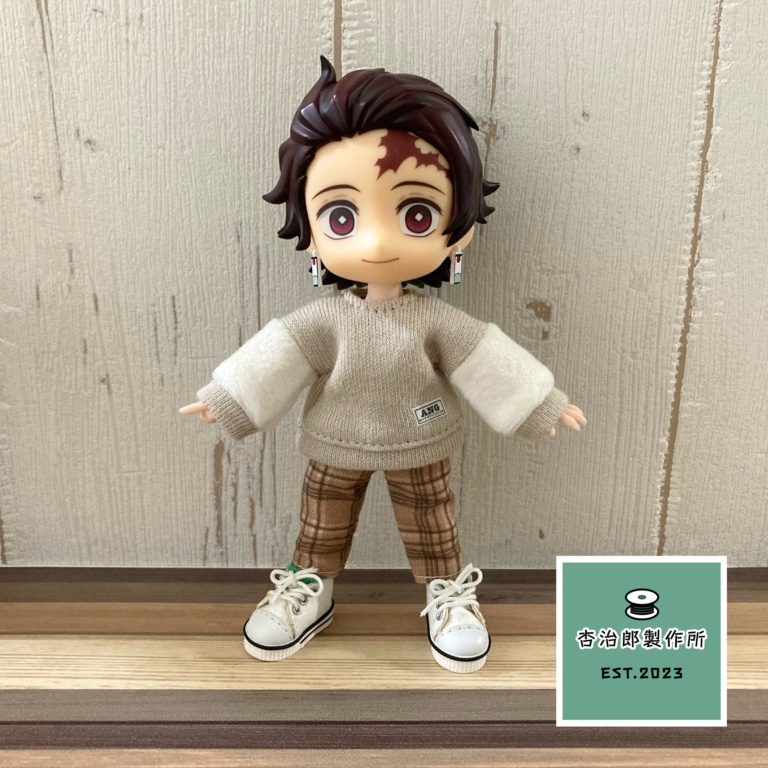 モフ袖トレーナー