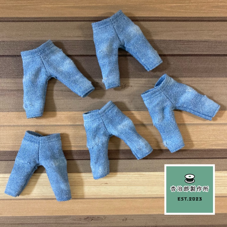 AWAKEフードパーカー&ダメージデニム