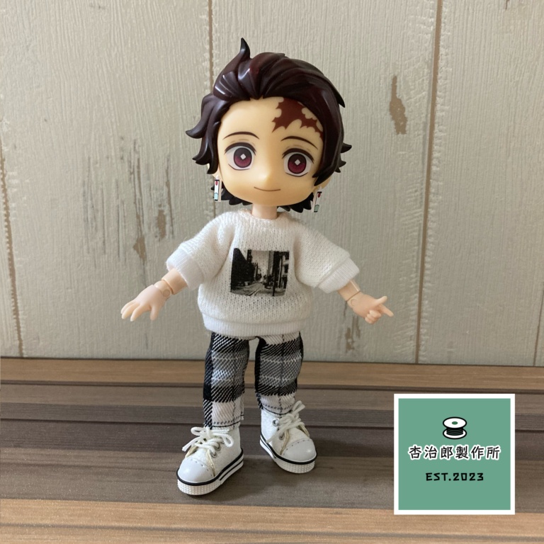 さわやか七分袖T&ズボンコーデ