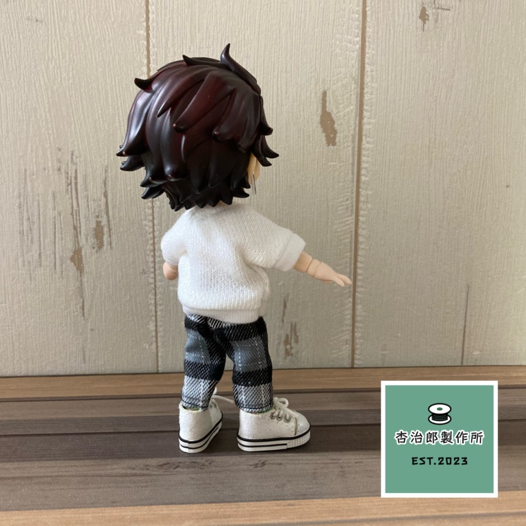 さわやか七分袖T&ズボンコーデ