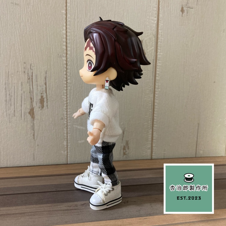 さわやか七分袖T&ズボンコーデ