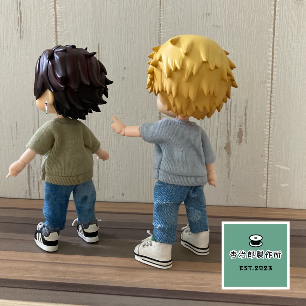 真夏のプリントTシャツ(自転車)