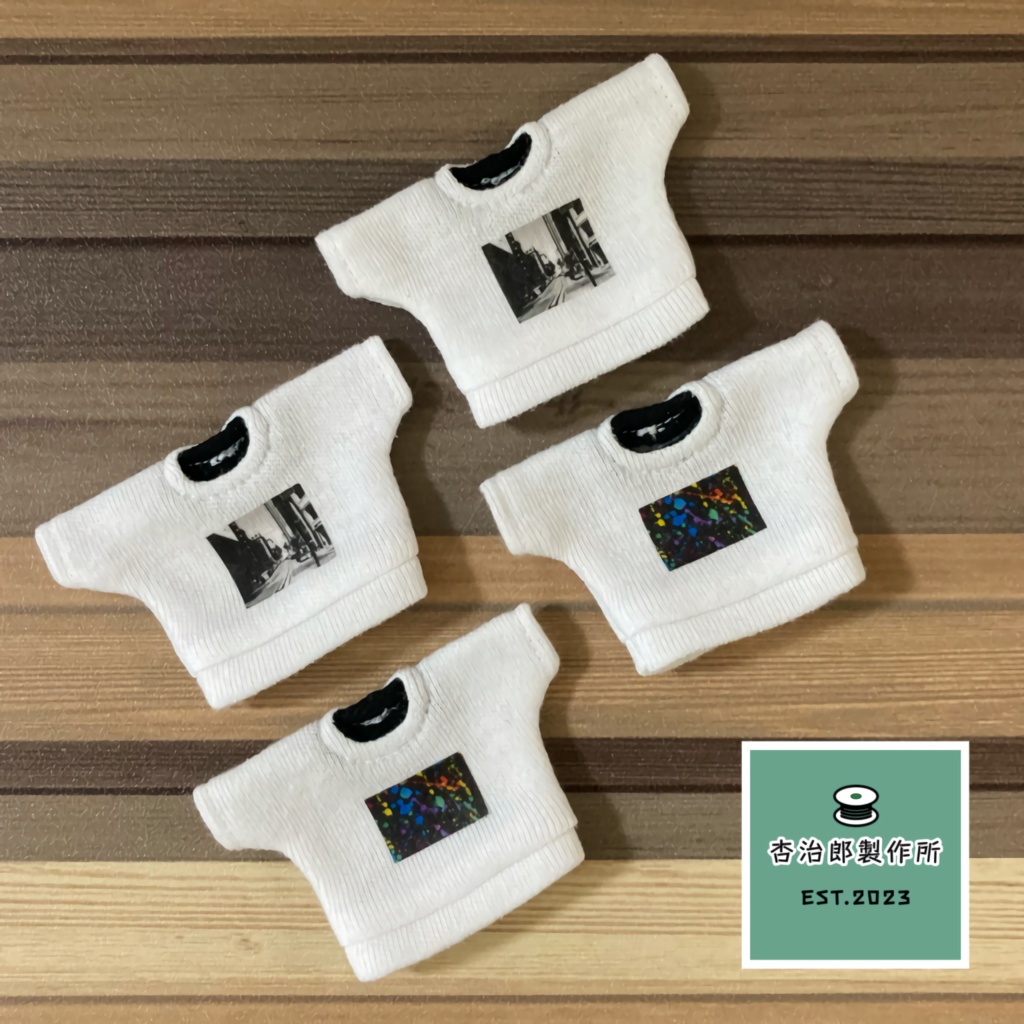 真夏のプリントTシャツ(ホワイト)