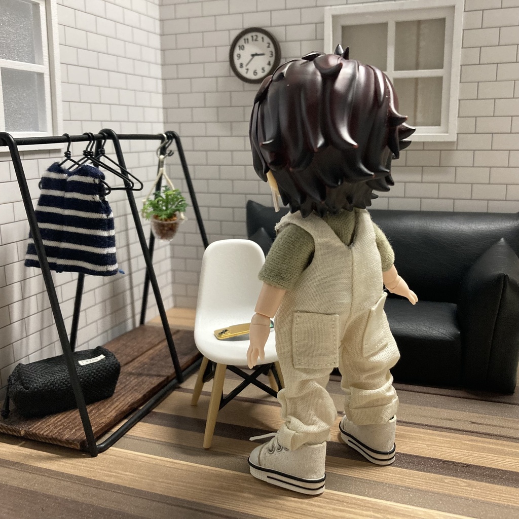 大人カジュアルなオーバーオール