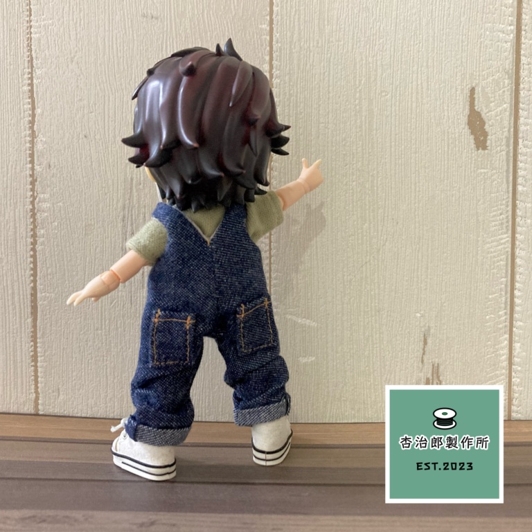 万能デニムオーバーオール