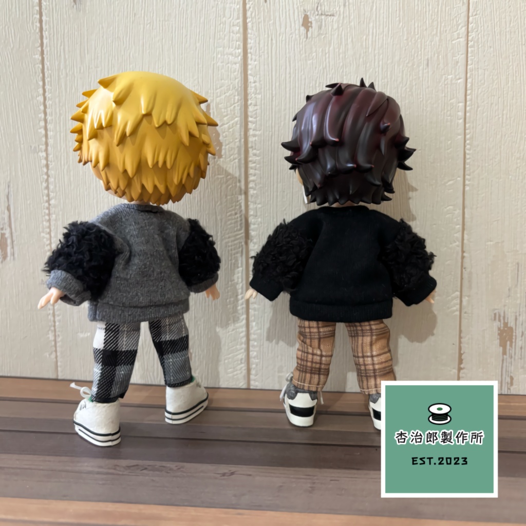 袖モコトレーナー