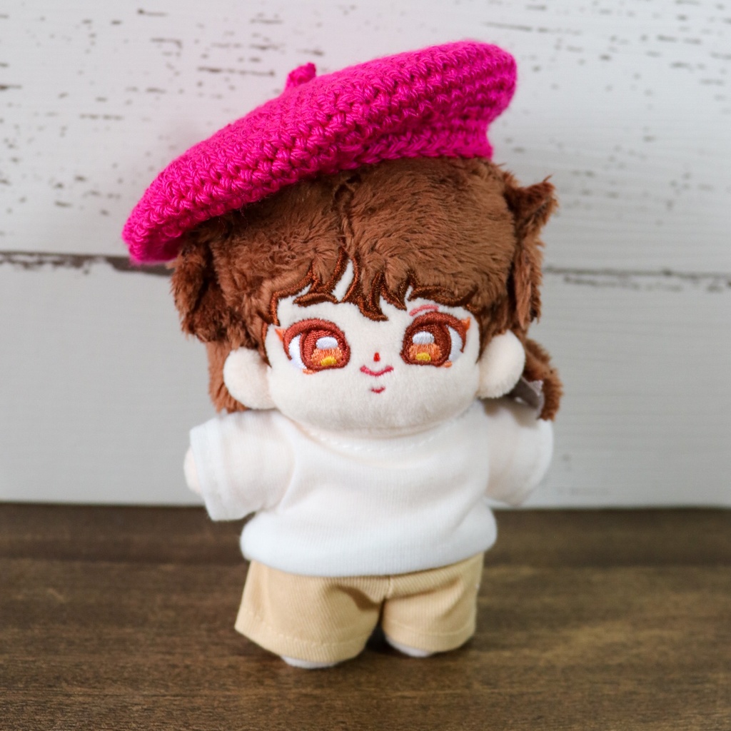 10センチぬい用　ベレー帽