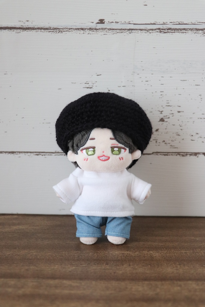 10センチぬい用　ベレー帽