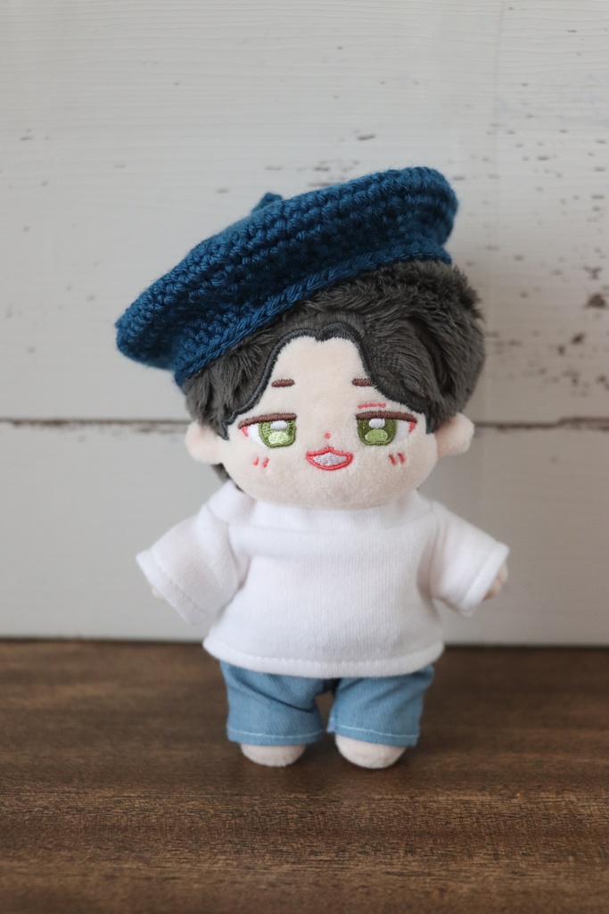 10センチぬい用　ベレー帽