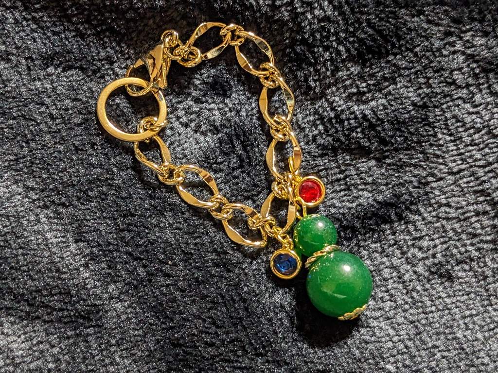 ひょうたんバッグチャーム