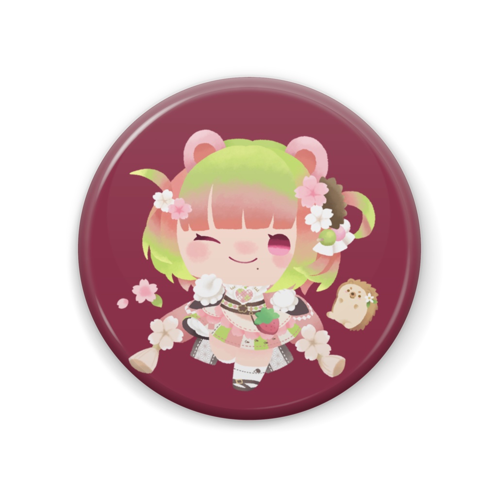 おめかし缶バッジ