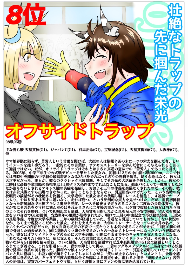 【有料版】ポンコツスズカ同人誌 『栄光の個性派best 30』