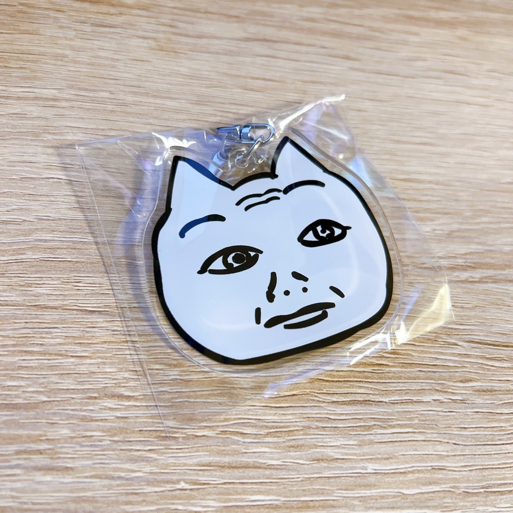 フィンおじ 顔面アクリルキーホルダー