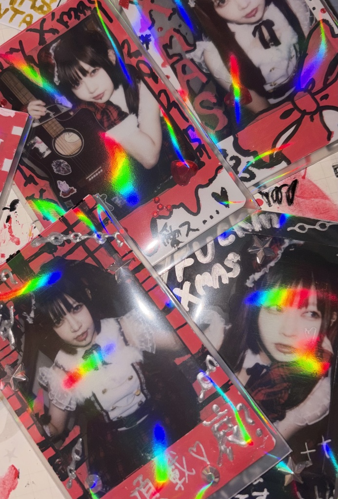 クリスマスデコデコチェキ