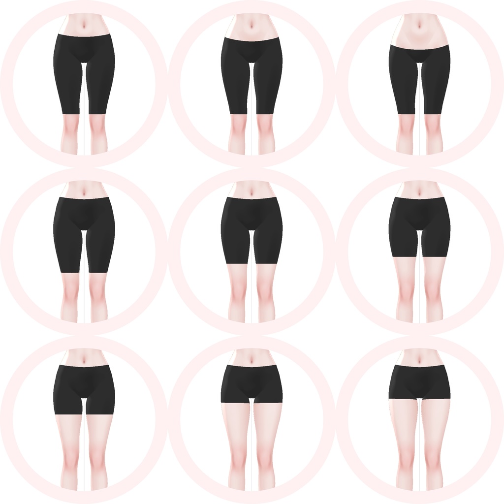 shinra森羅 underpants/16shape keys