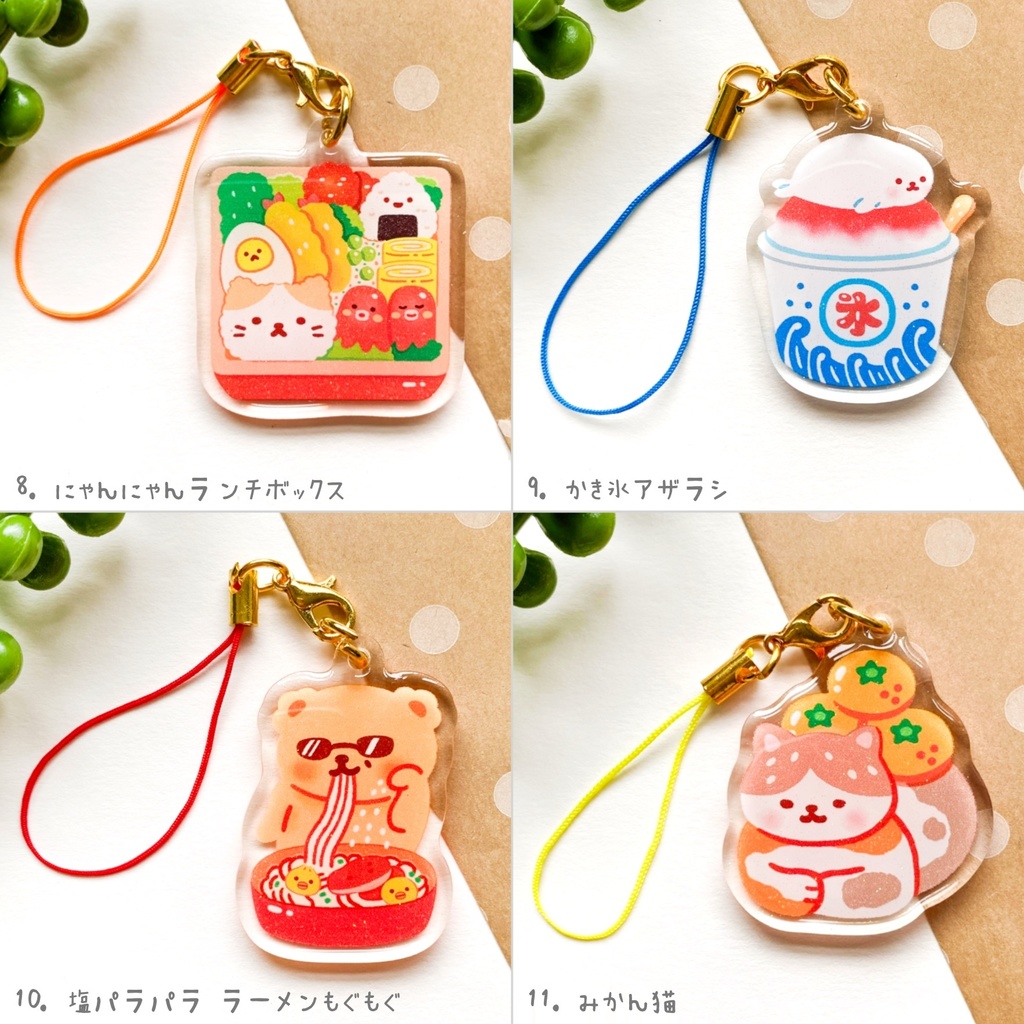 【2+1 可愛い韓国のアクリルキーホルダーまとめ】 2点ご購入につき、ランダムで1点プレゼントキャンペーン中!