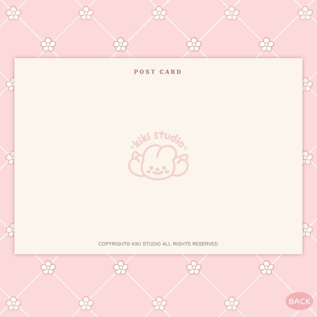 【幸せな春の日ポストカード】 韓国文具・手帳デコ