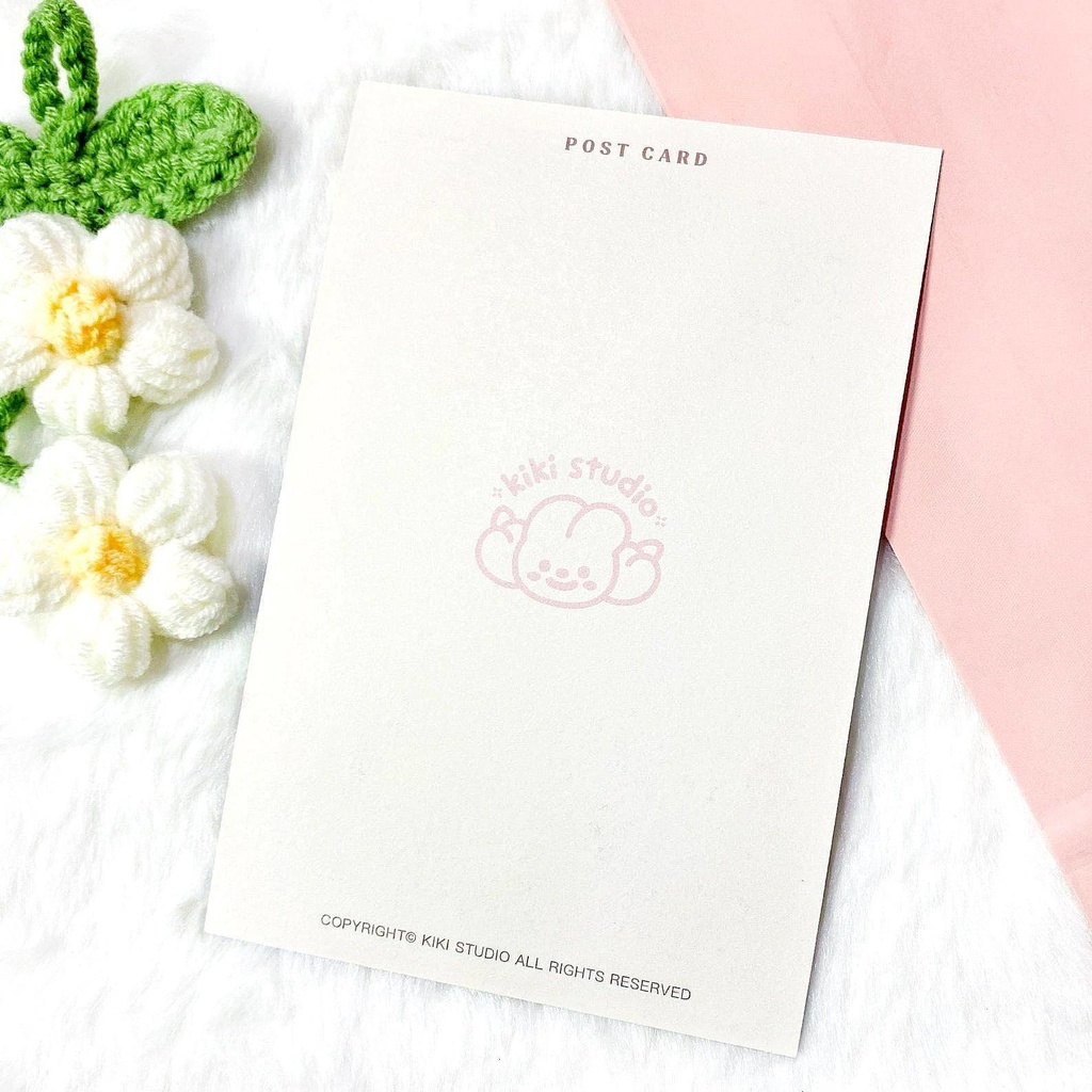 【夢の中のアヒルボートポストカード】 韓国文具・手帳デコ