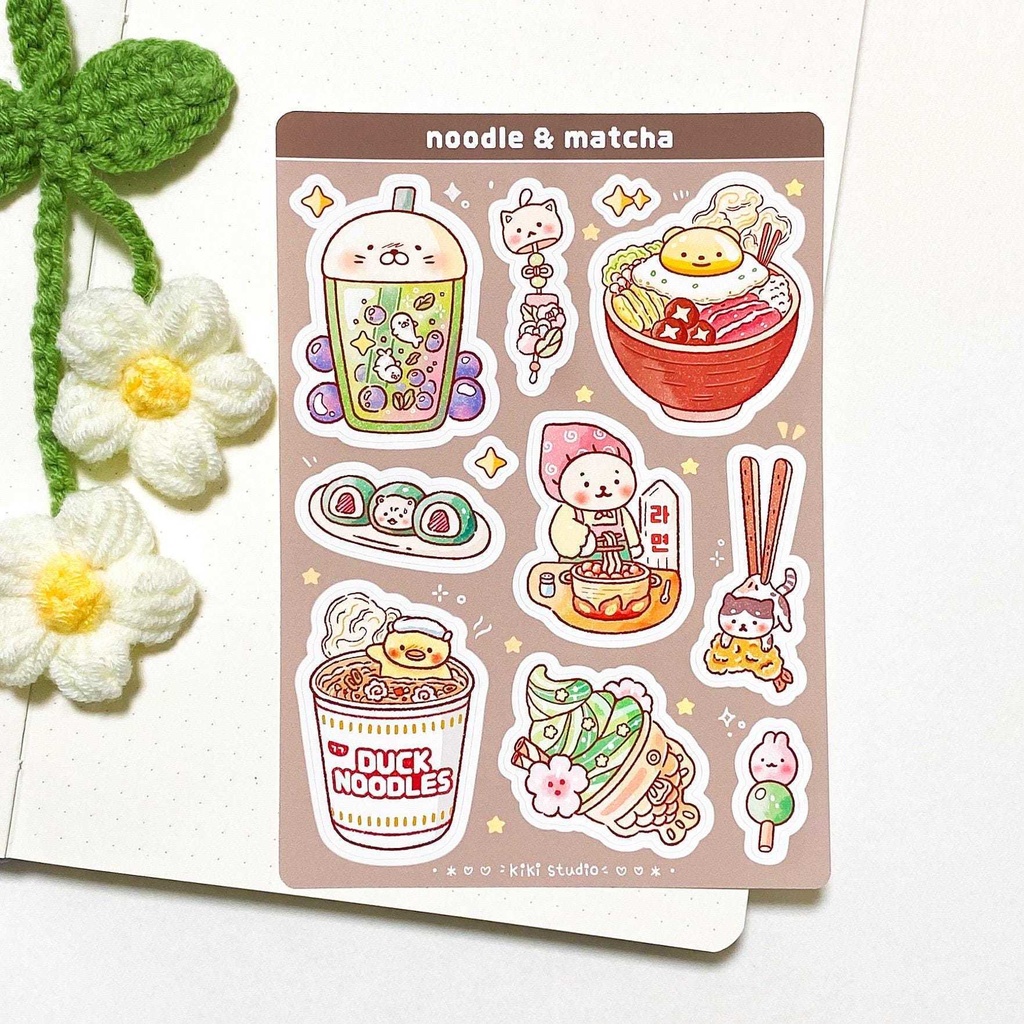 【ききすたじおシールセット】 韓国文具・手帳デコ