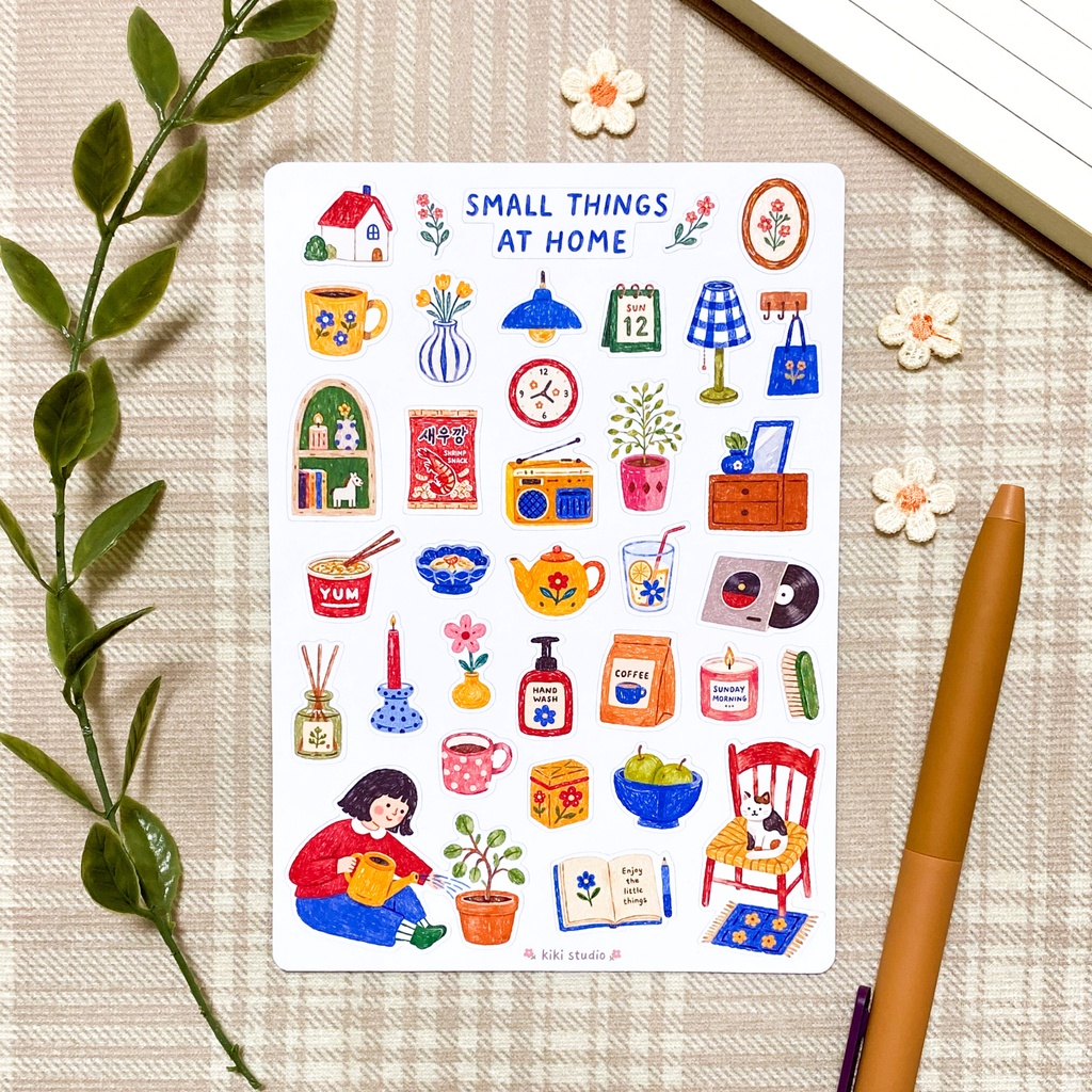 【Small Things At Home シールシール】韓国文具・手帳デコ
