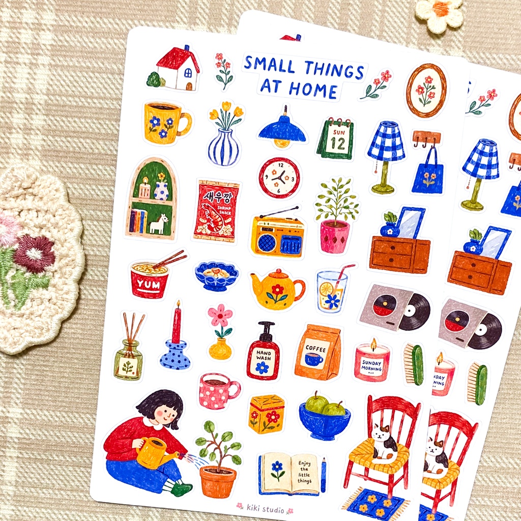 【Small Things At Home シールシール】韓国文具・手帳デコ