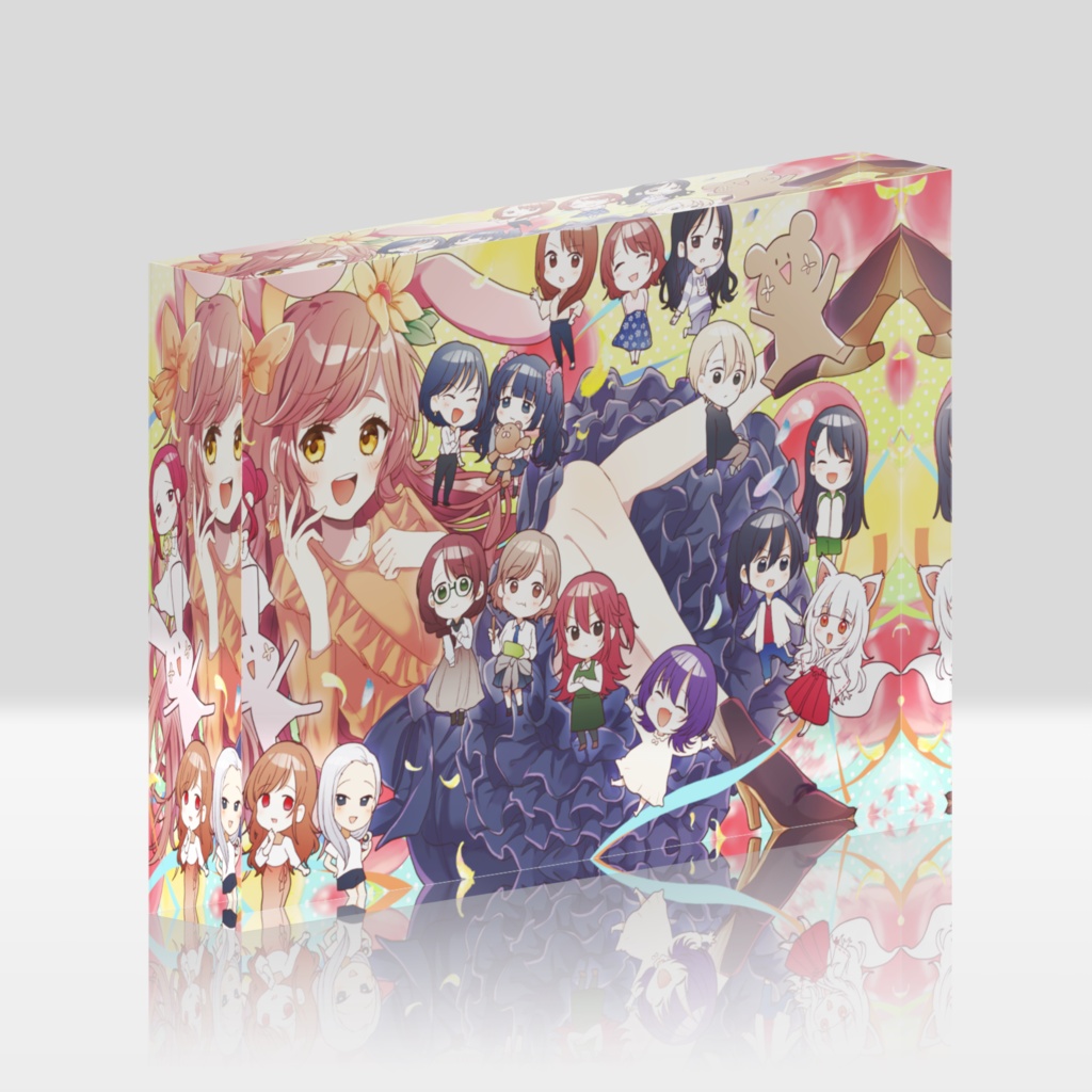 【三周年記念】彼女ちゃん勢揃いアクリルブロック