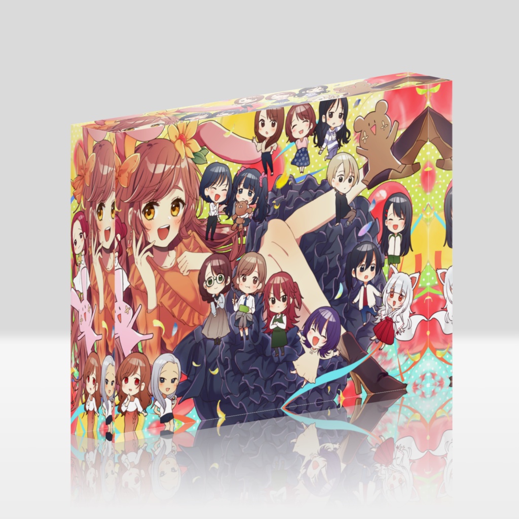 【三周年記念】彼女ちゃん勢揃いアクリルブロック