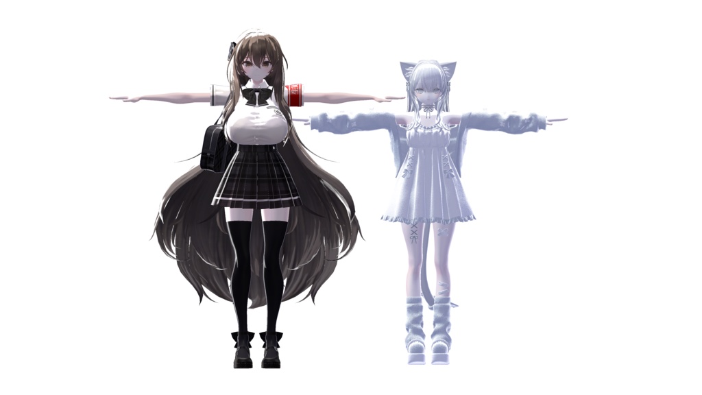 〖汎用/7アバター対応〗kirakira lilToon Materialsෆ+blend shape