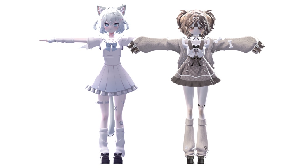 〖汎用/7アバター対応〗kirakira lilToon Materialsෆ+blend shape