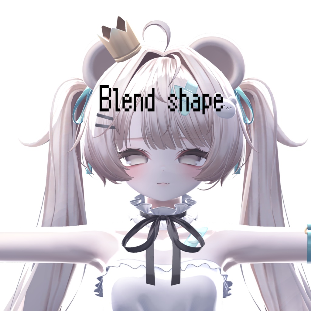 〖汎用/7アバター対応〗kirakira lilToon Materialsෆ+blend shape