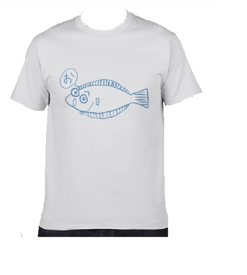 ひらめtシャツ お ひらめや Booth