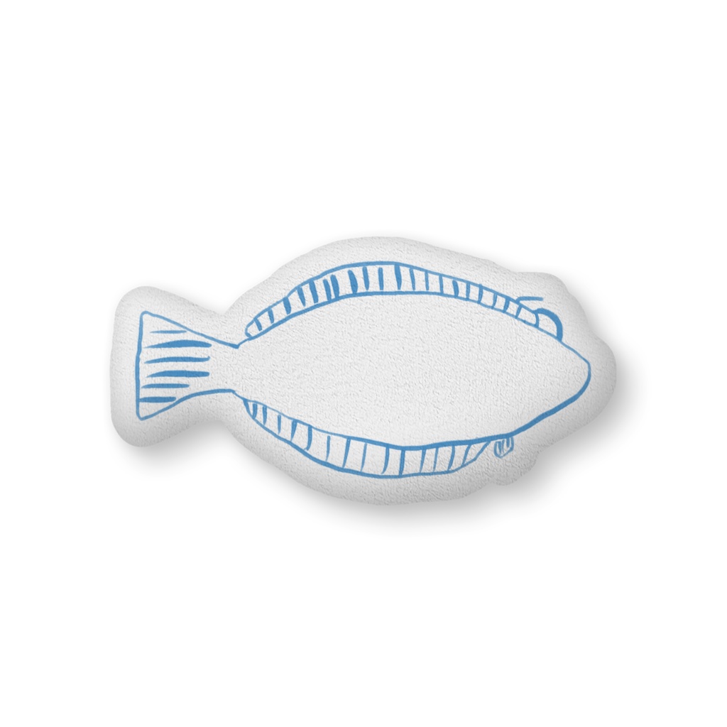 ひらめくんふかふかクッション