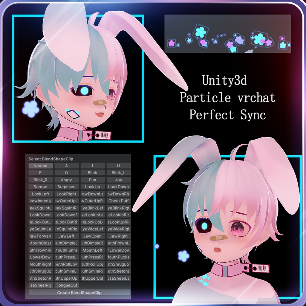 【Vroid/VRM】ショタうさぎ / Shota Rabbit / 正太兔叽