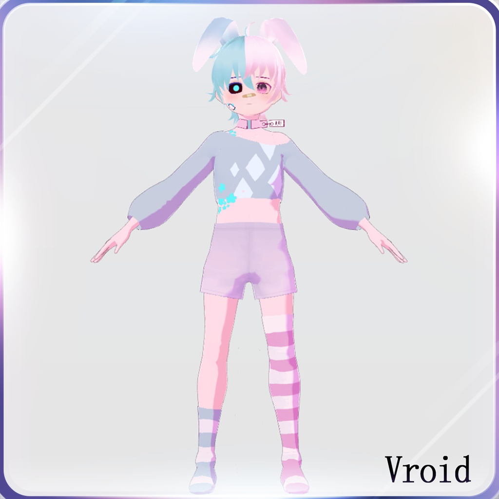 【Vroid/VRM】ショタうさぎ / Shota Rabbit / 正太兔叽