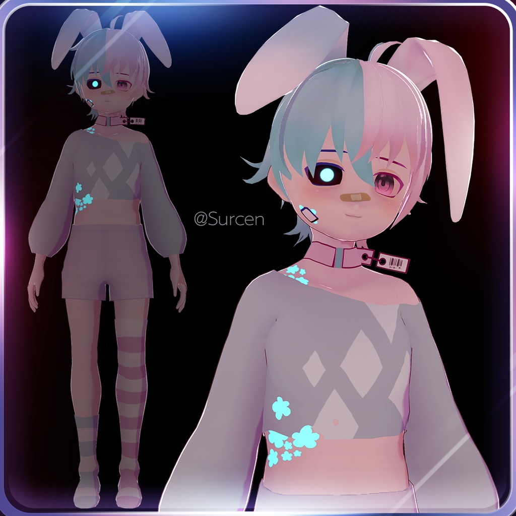 【Vroid/VRM】ショタうさぎ / Shota Rabbit / 正太兔叽