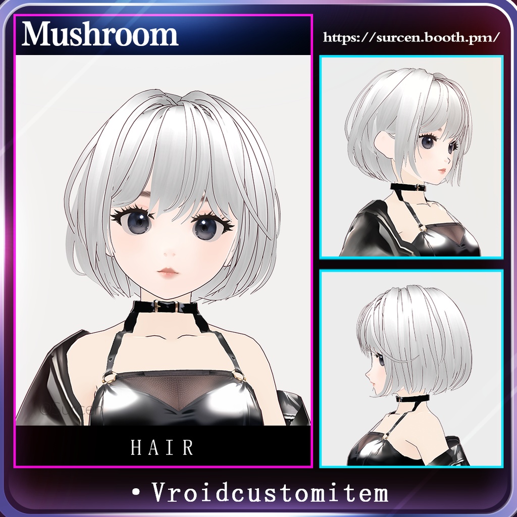 [Vroid] Girl short hair