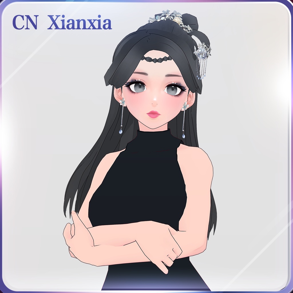[Vroid] Chinese Xianxia hairstyle / Girl hair preset / 中国古代仙侠風 Surcen