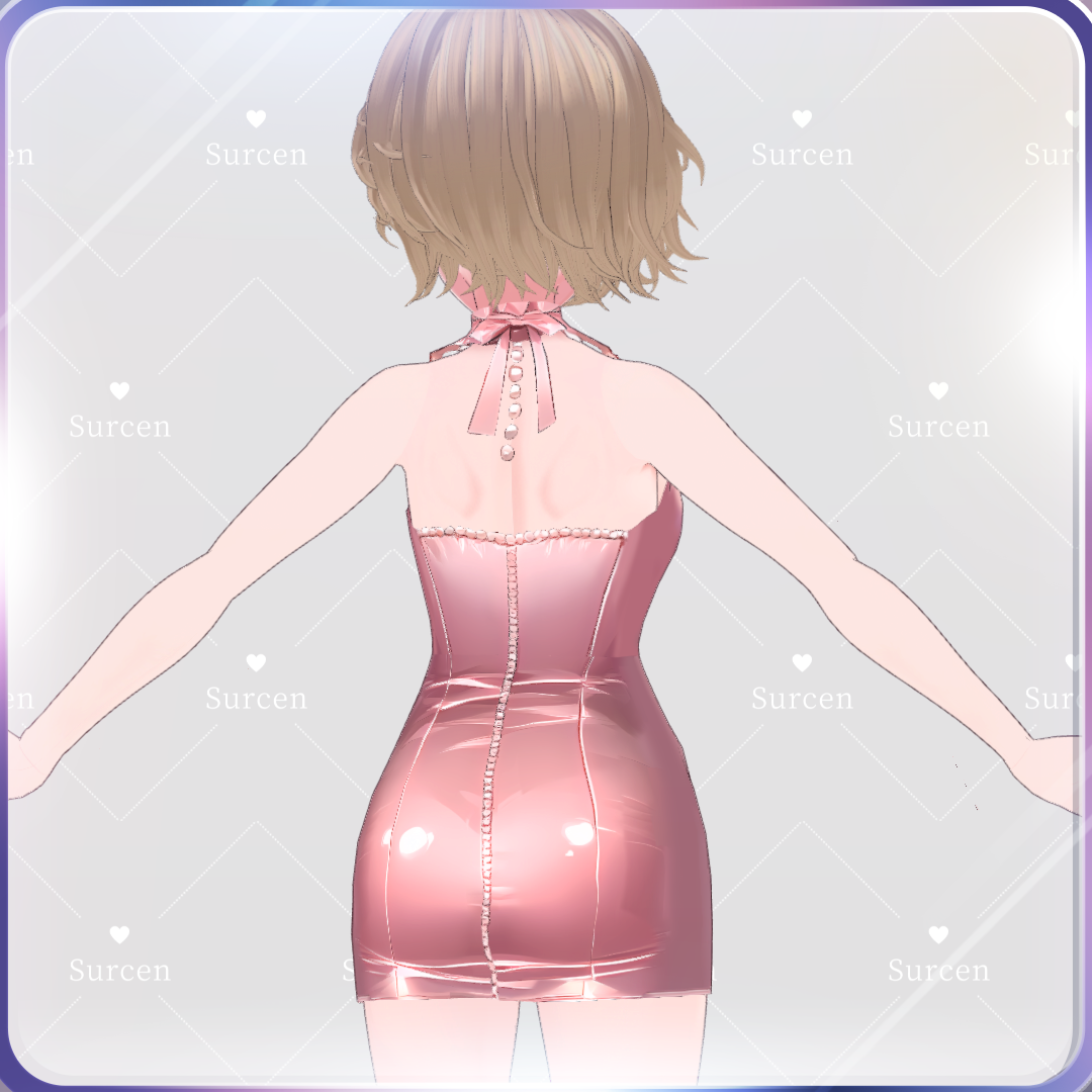 [Vroid] Sexy Angel Pink / 6 Color / Breast layer include - Surcen - BOOTH