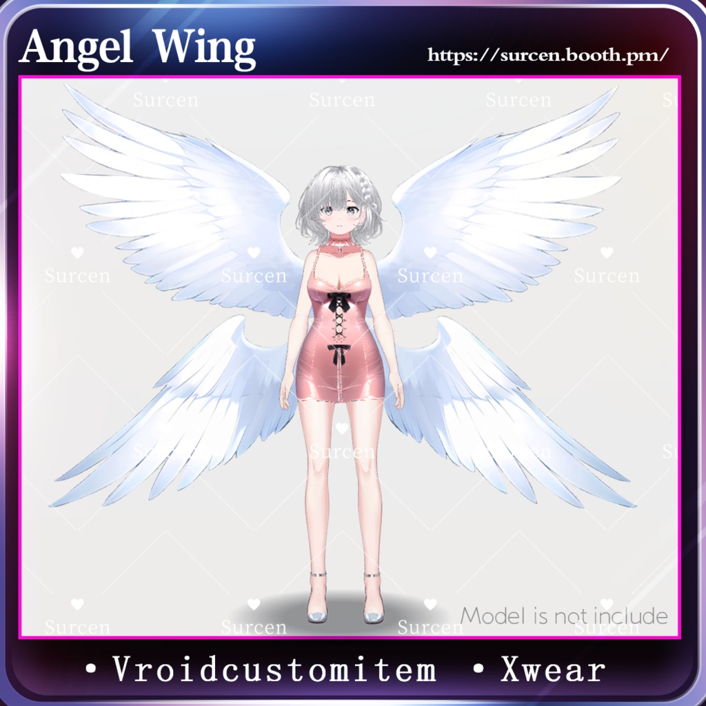 [Vroid][XWear] Angel Wing