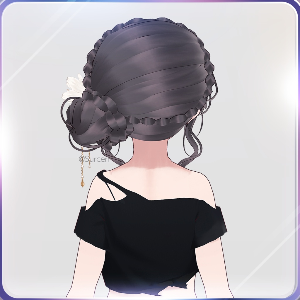 【期間限定SALE】Vroid Hairstyle / Side Bun