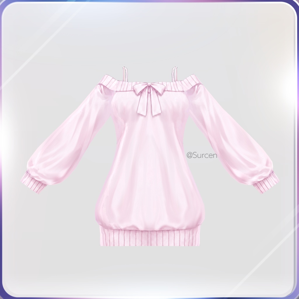 【期間限定FREE】 XWear / Pink Sweater