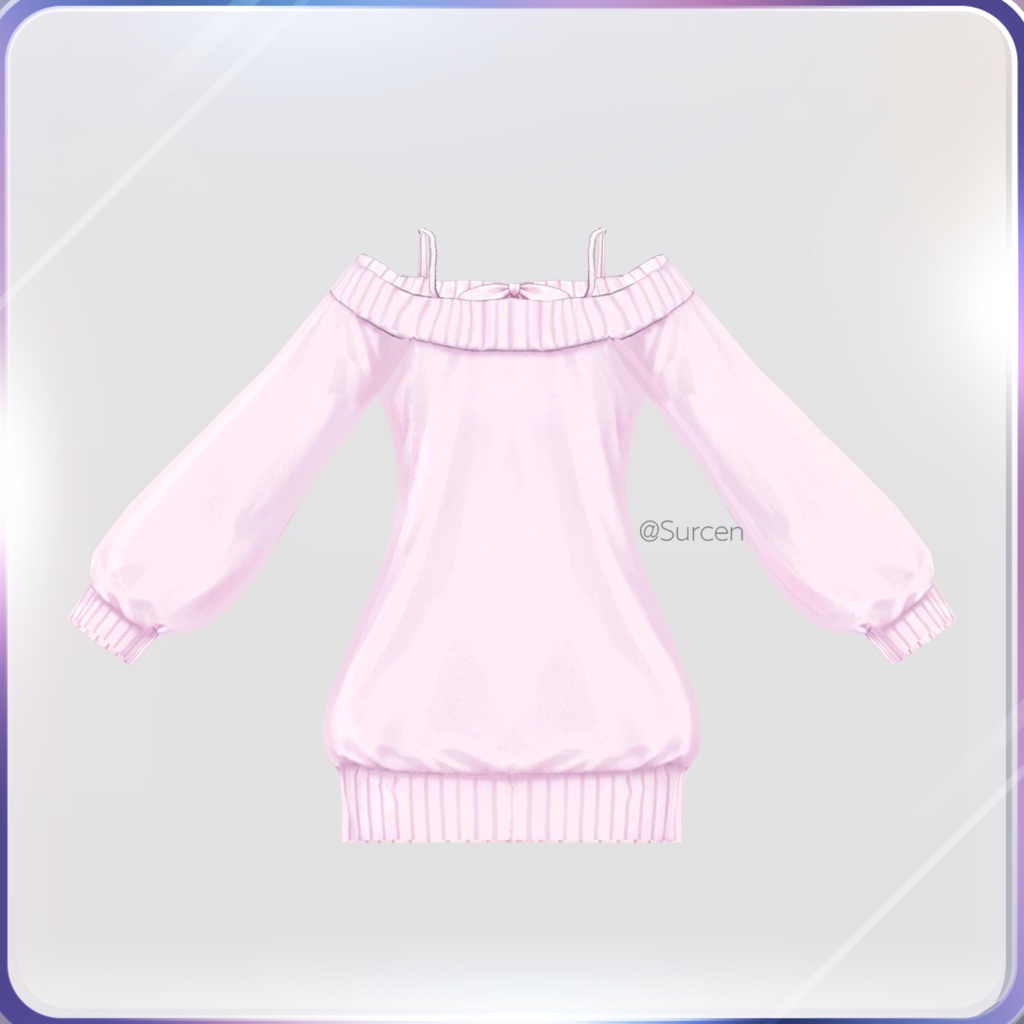 【期間限定FREE】 XWear / Pink Sweater