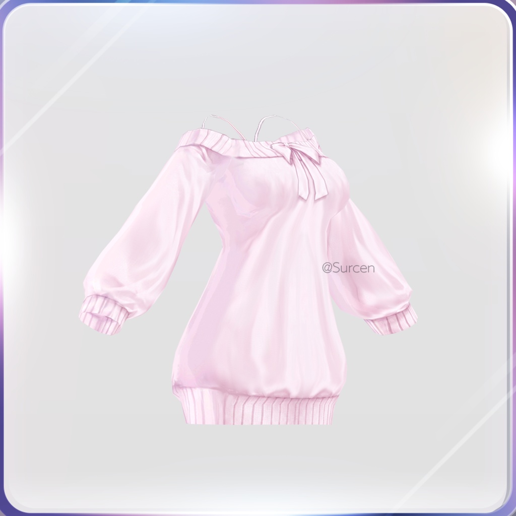 【期間限定FREE】 XWear / Pink Sweater