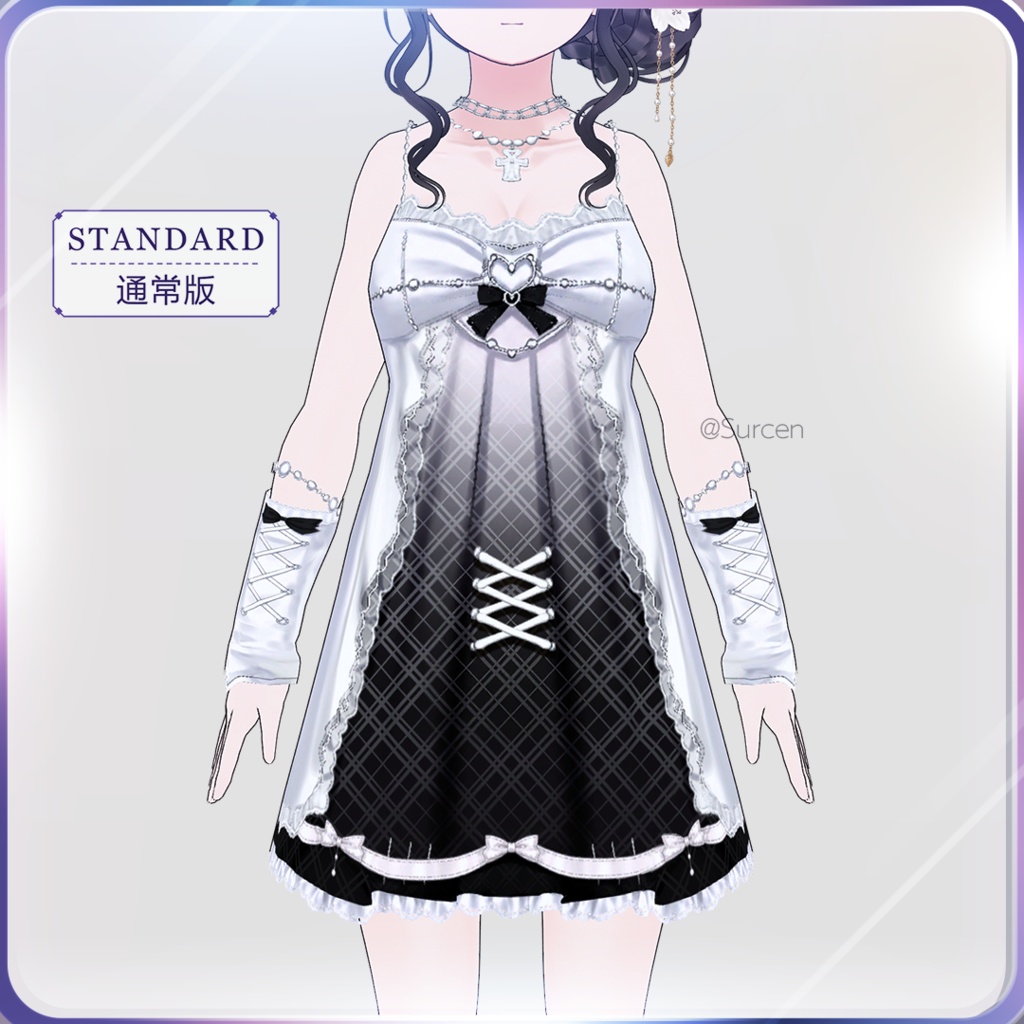 【期間限定50%OFF】 無料版あり|Pearl Lace / Translucent Dress