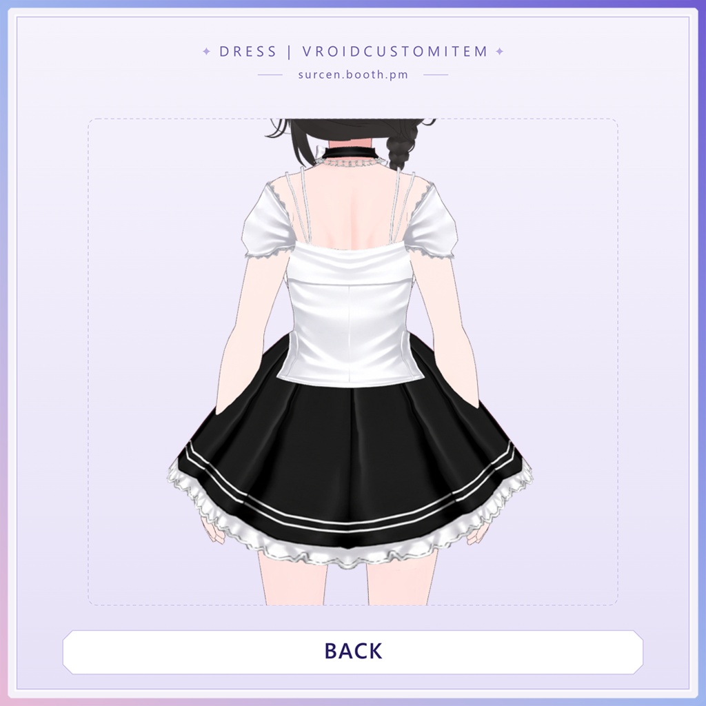 【期間限定50%OFF】 Noir Lace Maid / Dress | 7 Colors
